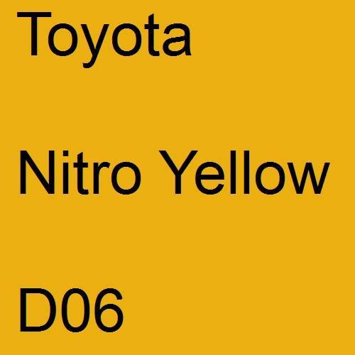 Toyota, Nitro Yellow, D06.